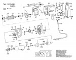 Bosch 0 601 406 001  Drill Screwdriver 110 V / Eu Spare Parts